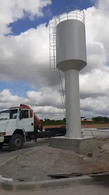 Instalação do Tanque Australiano Água