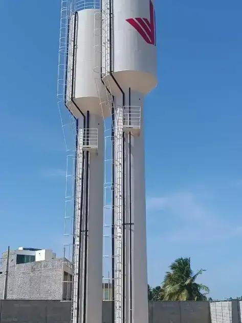 Um reservatório de uma cidade: O coração da infraestrutura urbana