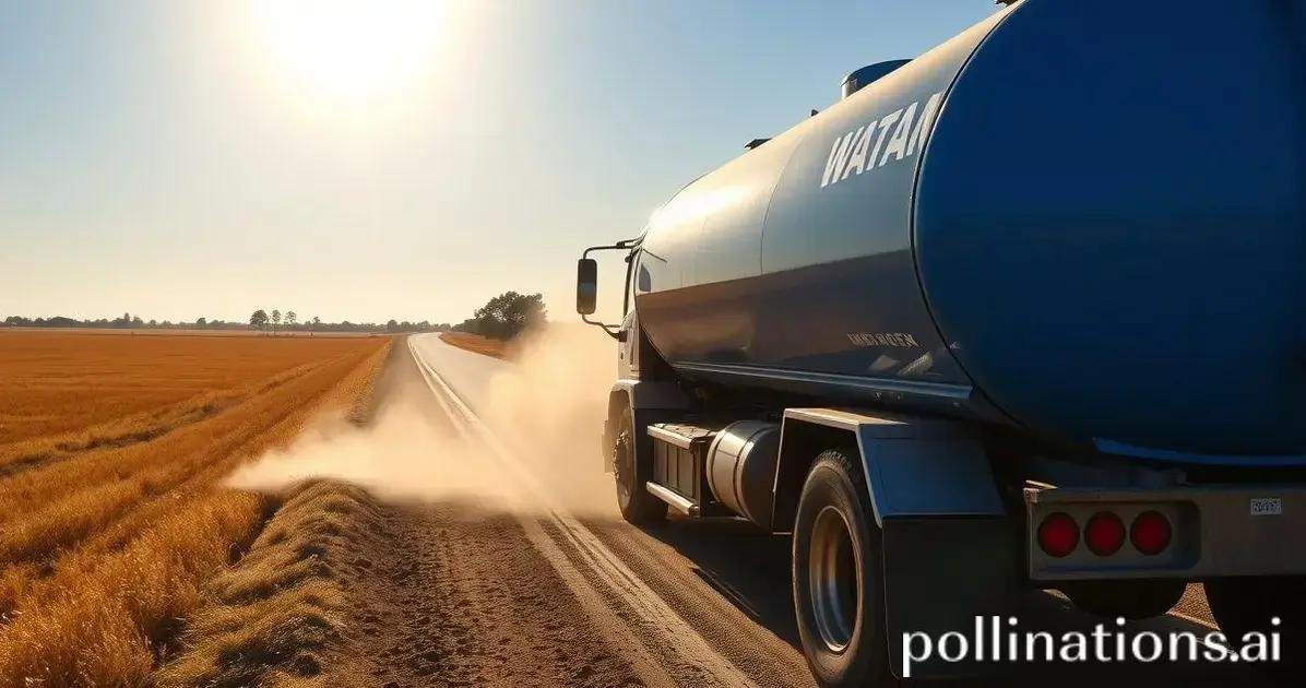 Aplicações do caminhão pipa
