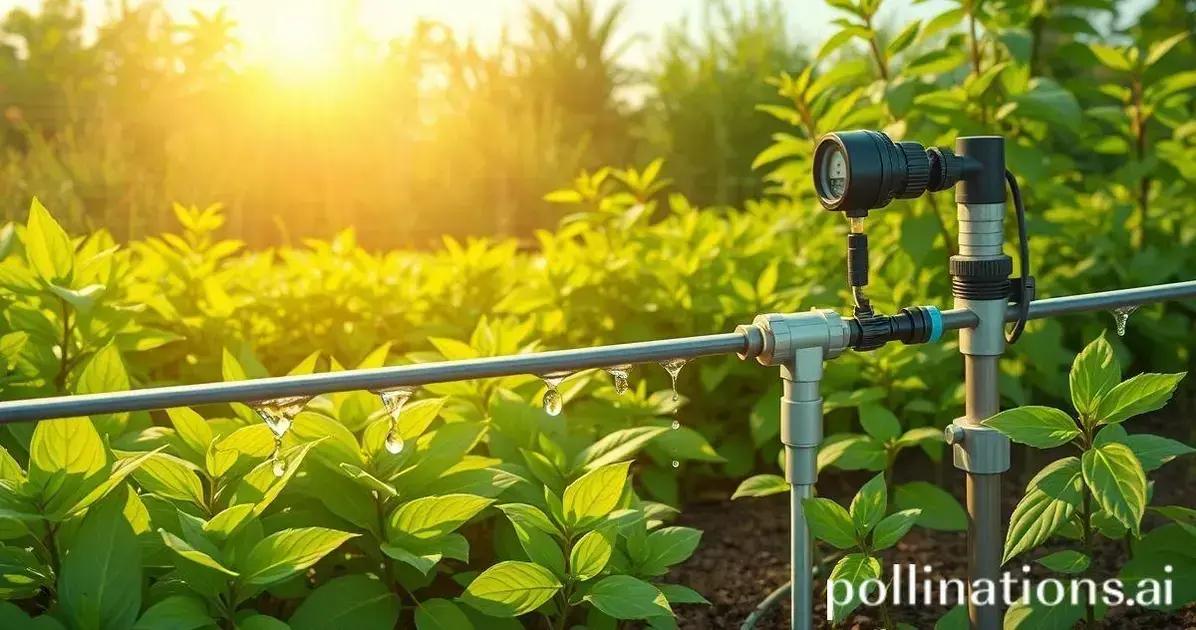 Benefícios da irrigação por gotejamento