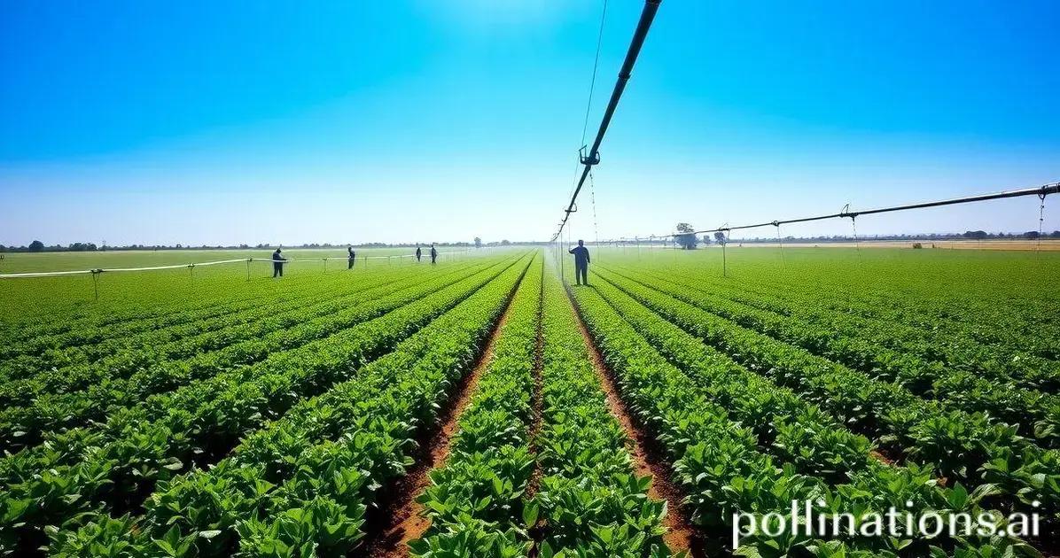 Impacto ambiental da irrigação