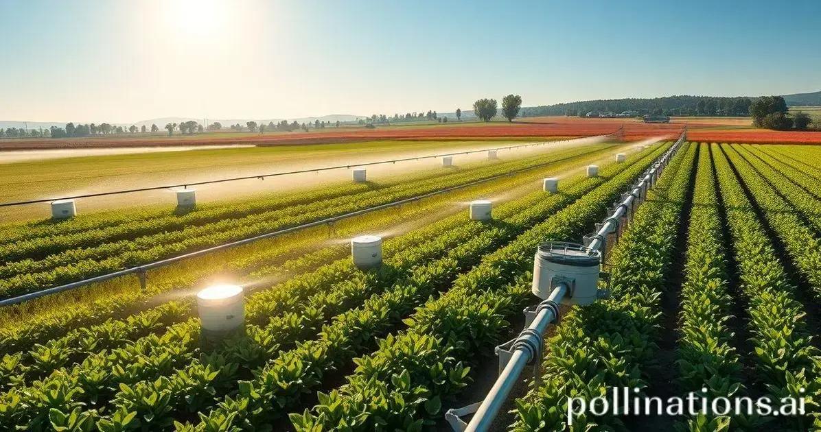 Importância da irrigação no agronegócio