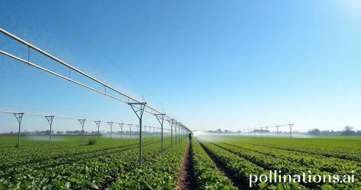 Inovações no mercado de irrigação