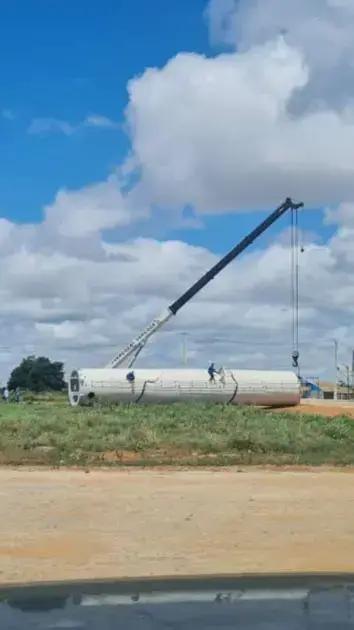 Manutenção do Tanque Subterrâneo de Água em Concreto