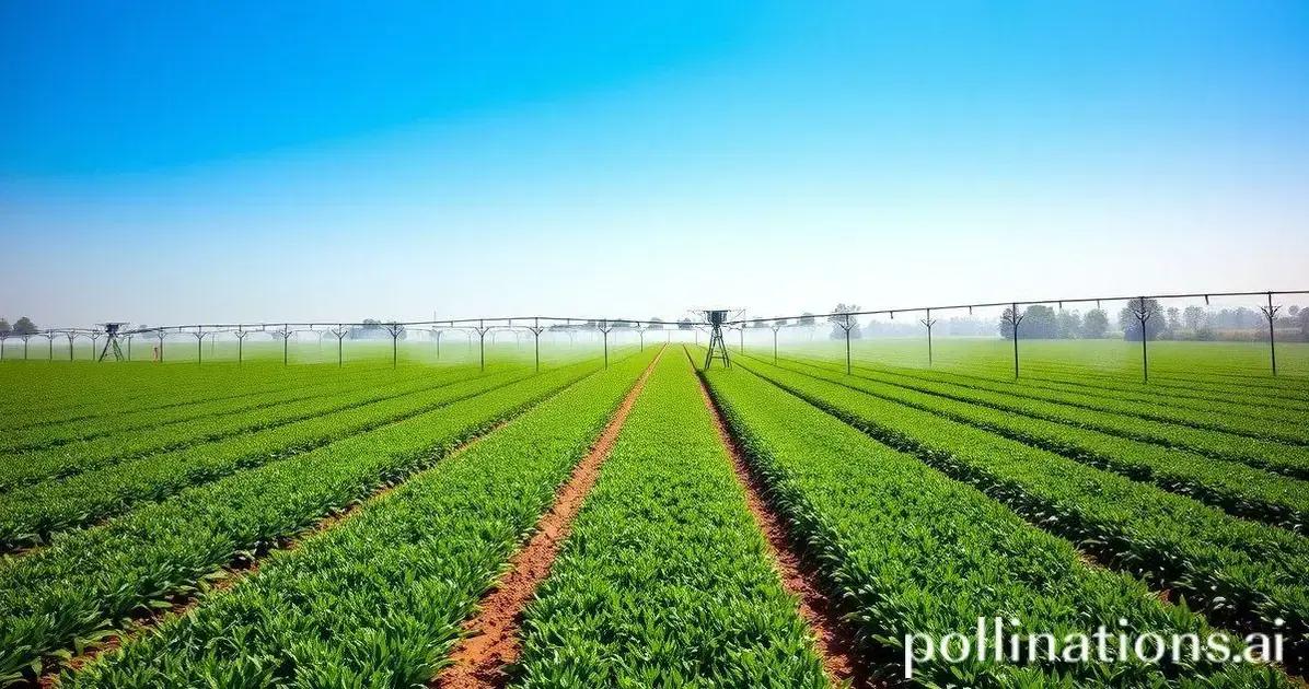 Manutenção dos sistemas de irrigação
