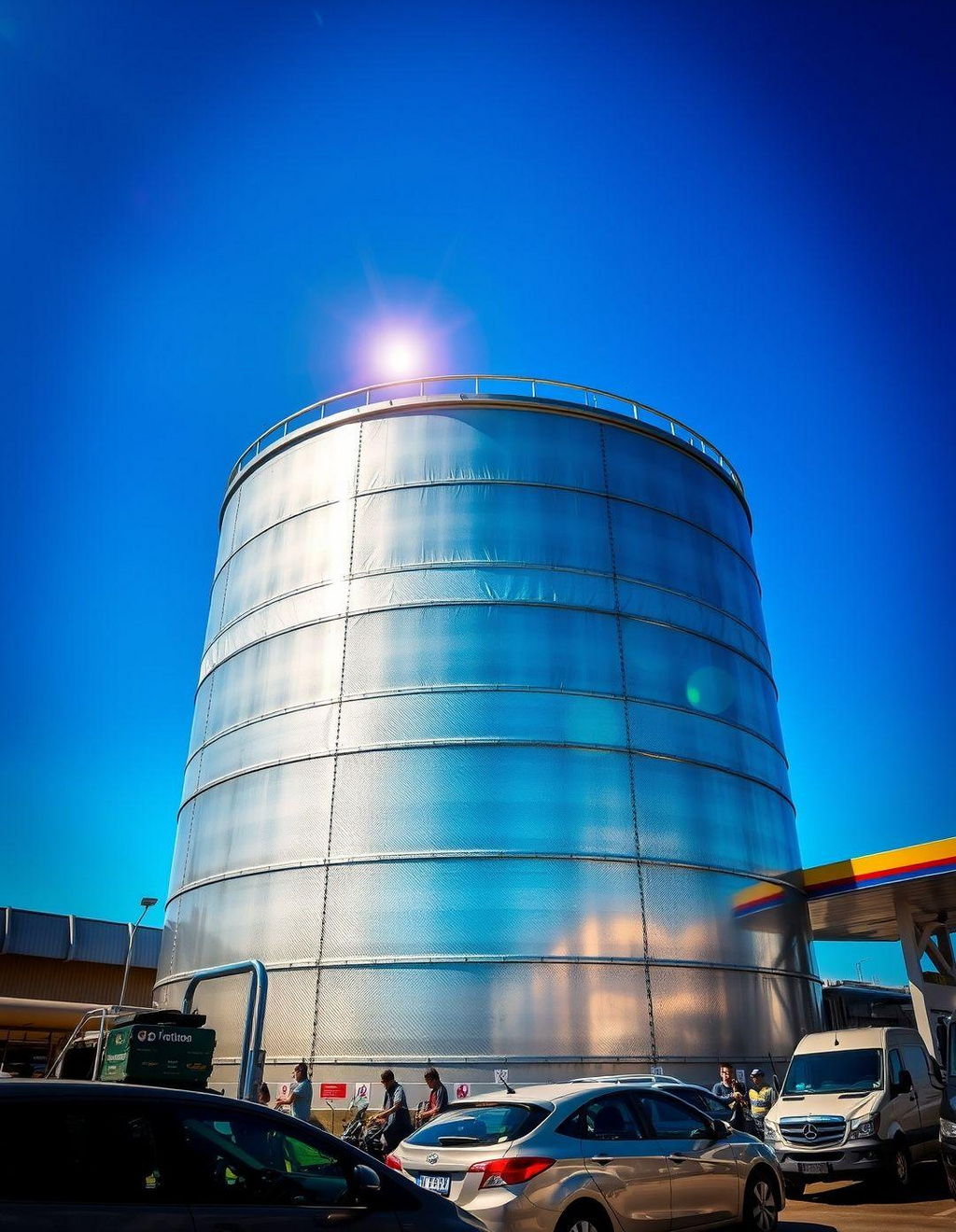 Reservatórios de Água: Como Escolher o Ideal para Você 1 Tanque de Posto de Gasolina Usado: Capacidade e Onde Comprar