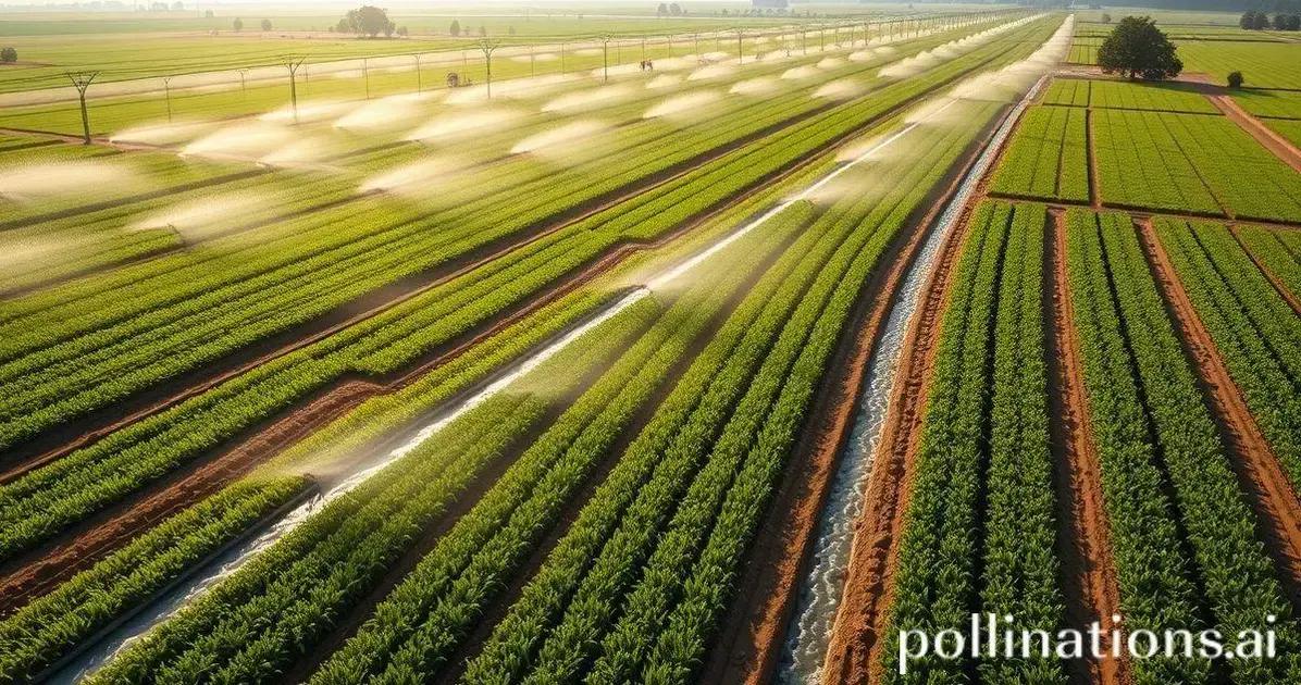 Tipos de sistemas de irrigação