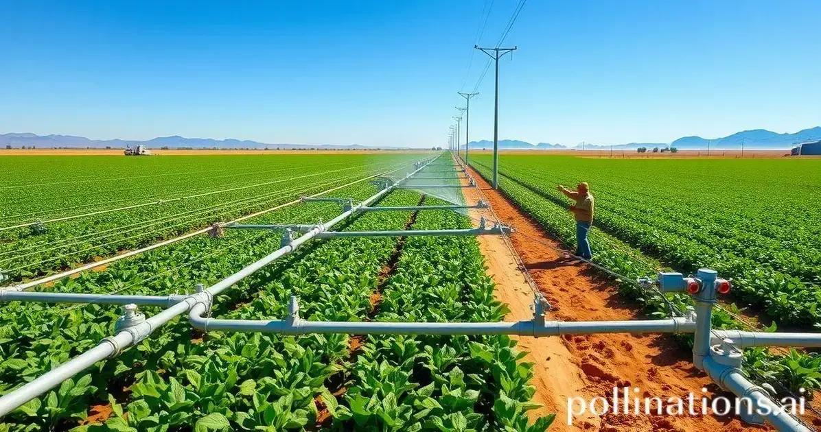 Vantagens da irrigação por gotejamento